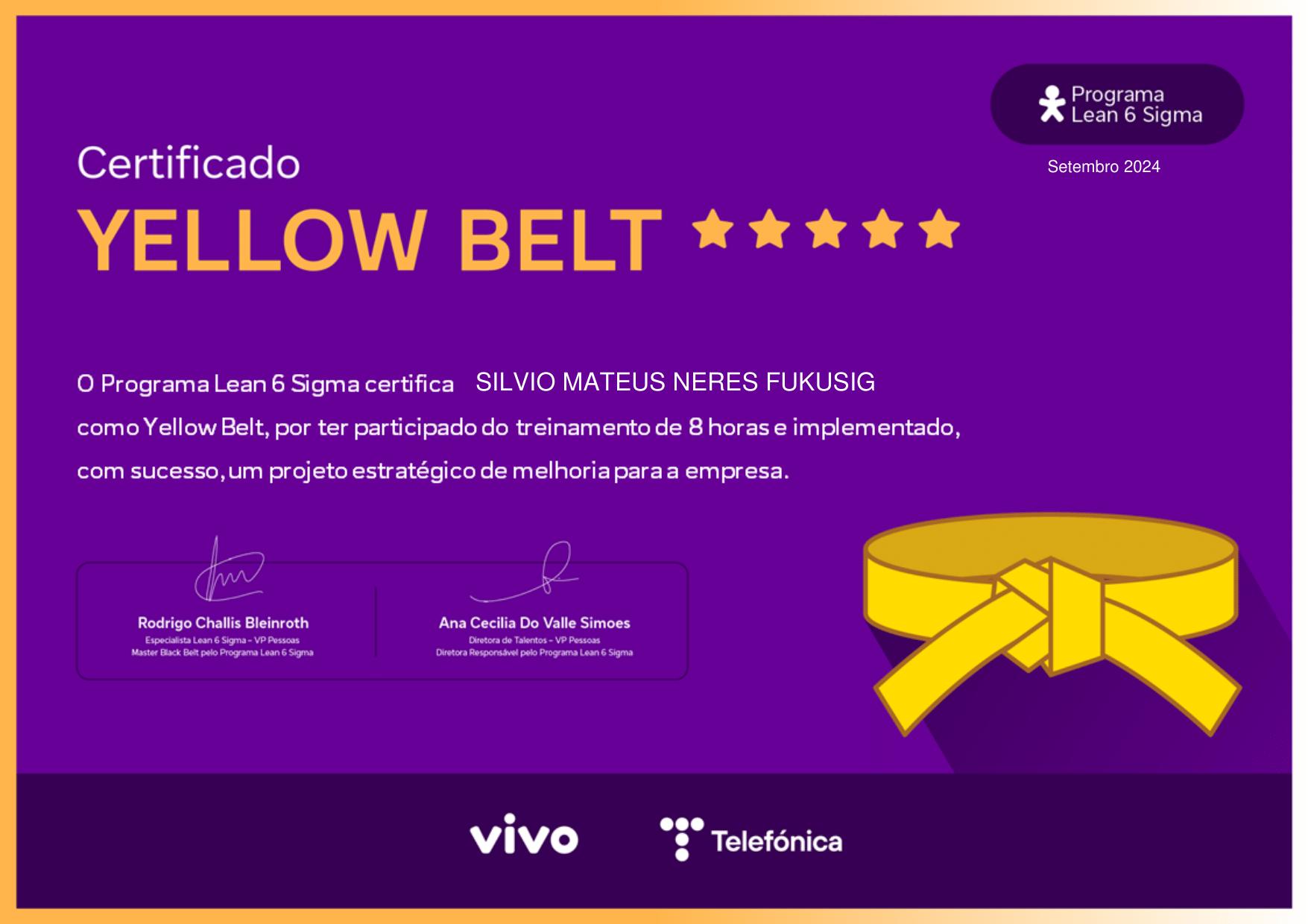 Yellow Belt